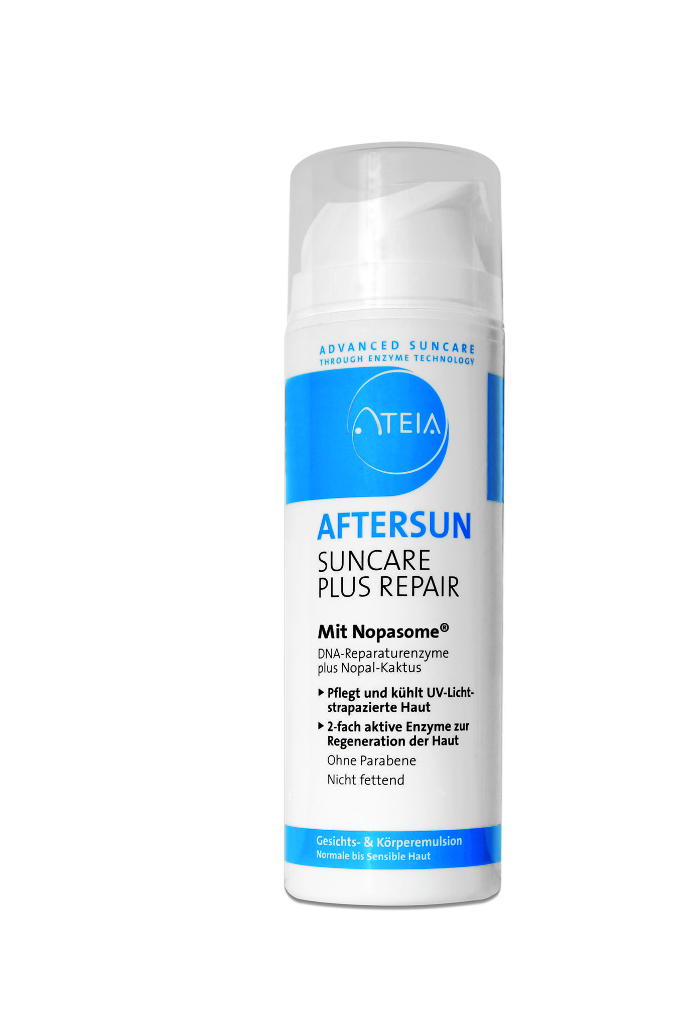 Airless Verpackung - Ateia Aftersun Sonnenpflege